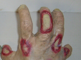 Crawling Blood Hand