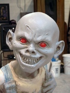 Close-up of prototype sculpt face