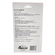 Back view of packaging