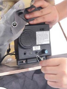 Current/smaller speaker box