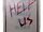 Help Us Zombie Sign