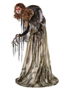  Spirit Halloween Emily Kids Corpse Bride Costume - M