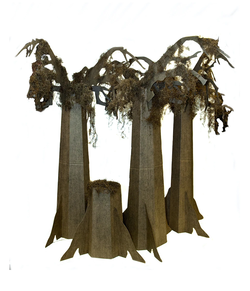 Trees and Stump Set (2010) Spirit Halloween Wikia Fandom