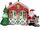 Reindeer Stable Scene Inflatable