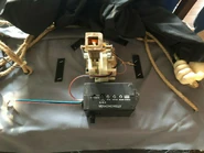 Swing with mechanism and control box