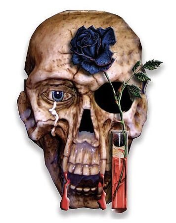 Vampire skull by Bob Tyrrell : Tattoos