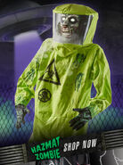 Hazmat Zombie Advertisement