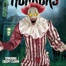 Creepy Towering Clown Spirit Halloween Wikia Fandom Show us your #halloween spirit by tagging @spirithalloween. creepy towering clown spirit