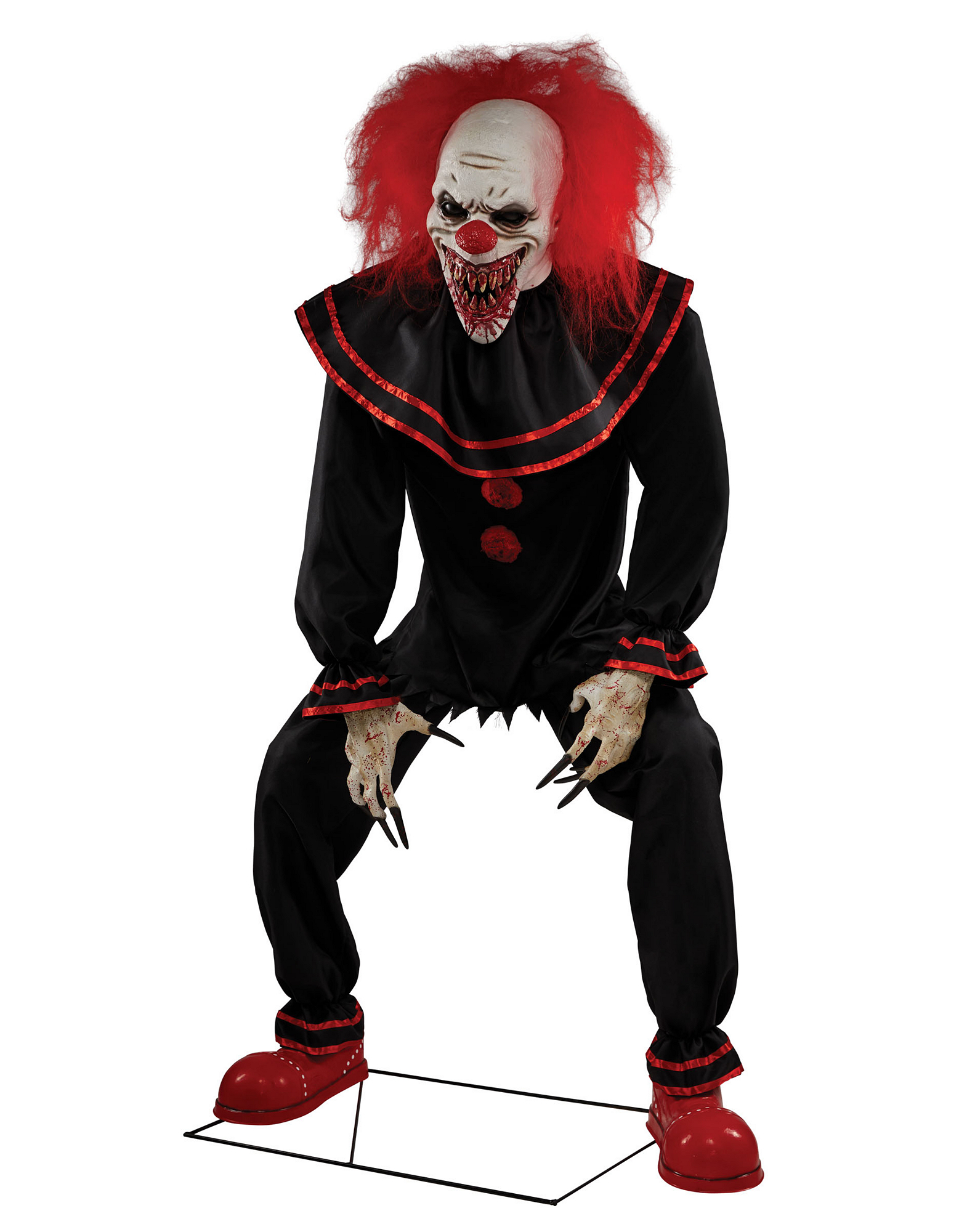 Featured image of post Crouchy The Clown Pictures Crouchy is a 8 foot clown that will most likely share the pants off you