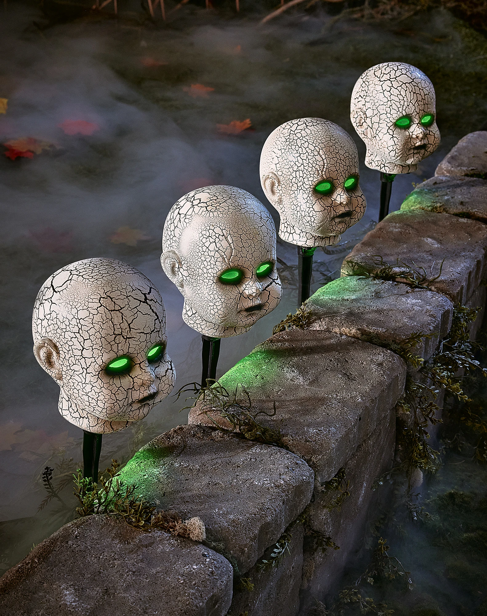 Cracked Doll Pathway Markers | Spirit Halloween Wikia | Fandom