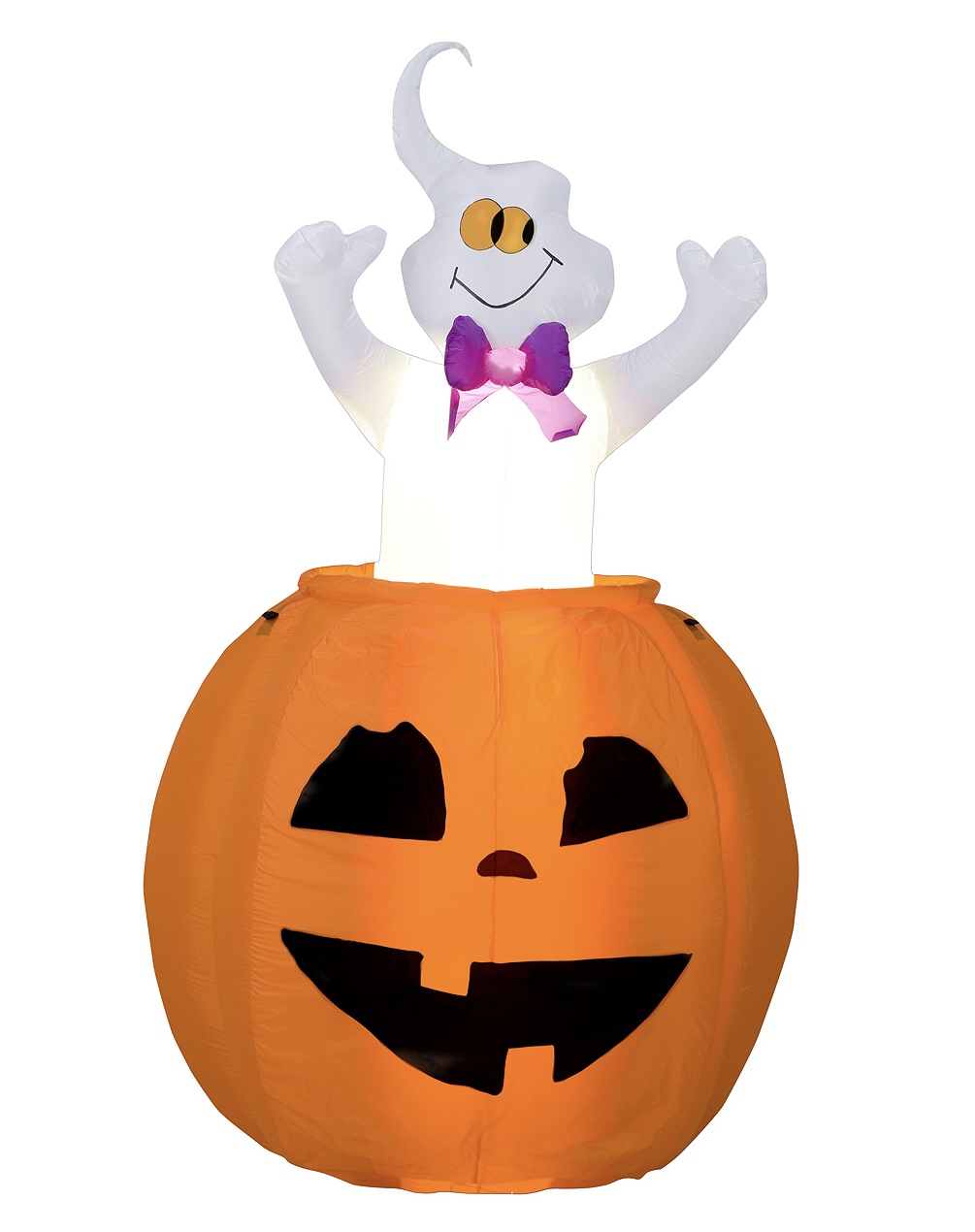 Airblown Inflatable Animated Ghost From Pumpkin | Spirit Halloween ...