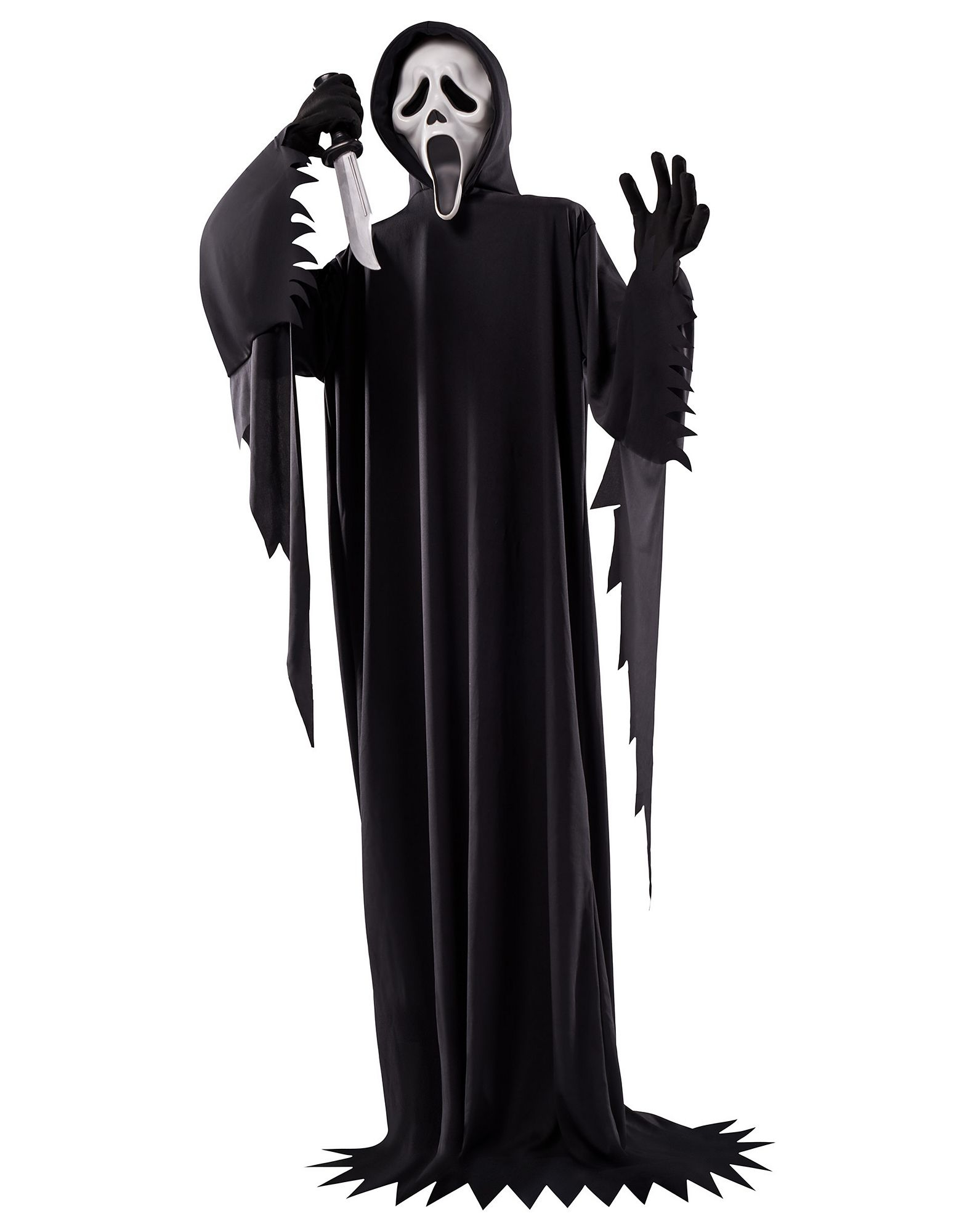 Standing 6 Foot Licensed Ghost Face Prop