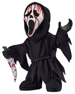 10 inch Ghost Face Side Stepper Decoration by Spirit Halloween