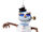 Evil Snowman Christmas Ornament