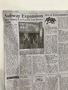 Teased on newspaper included in Swag Bag for 2024 Flagship grand opening