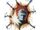 Pinhead Spooky Scene Window Cling