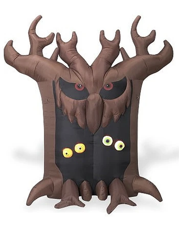 Spooky Airblown Tree with Eyeballs | Spirit Halloween Wikia | Fandom