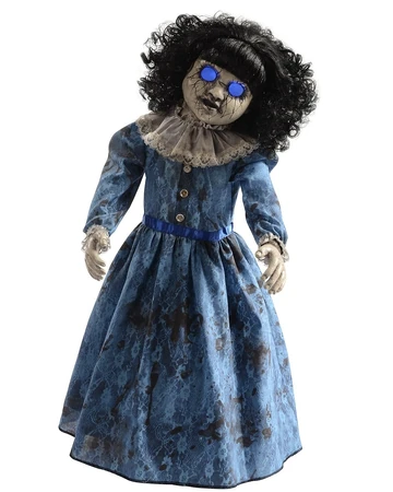 roaming rosie red antique doll