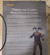 Motion tracking instruction sheet