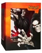 Left side view of box