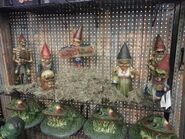 Setup in Lawn Scares display