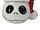 Santa Jack Skellington Cookie Jar