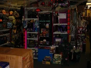 On shelf at Spencers Gifts 2004 (to the left)