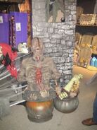 Seen in 2007 with leftover Chest Splitting Zombie