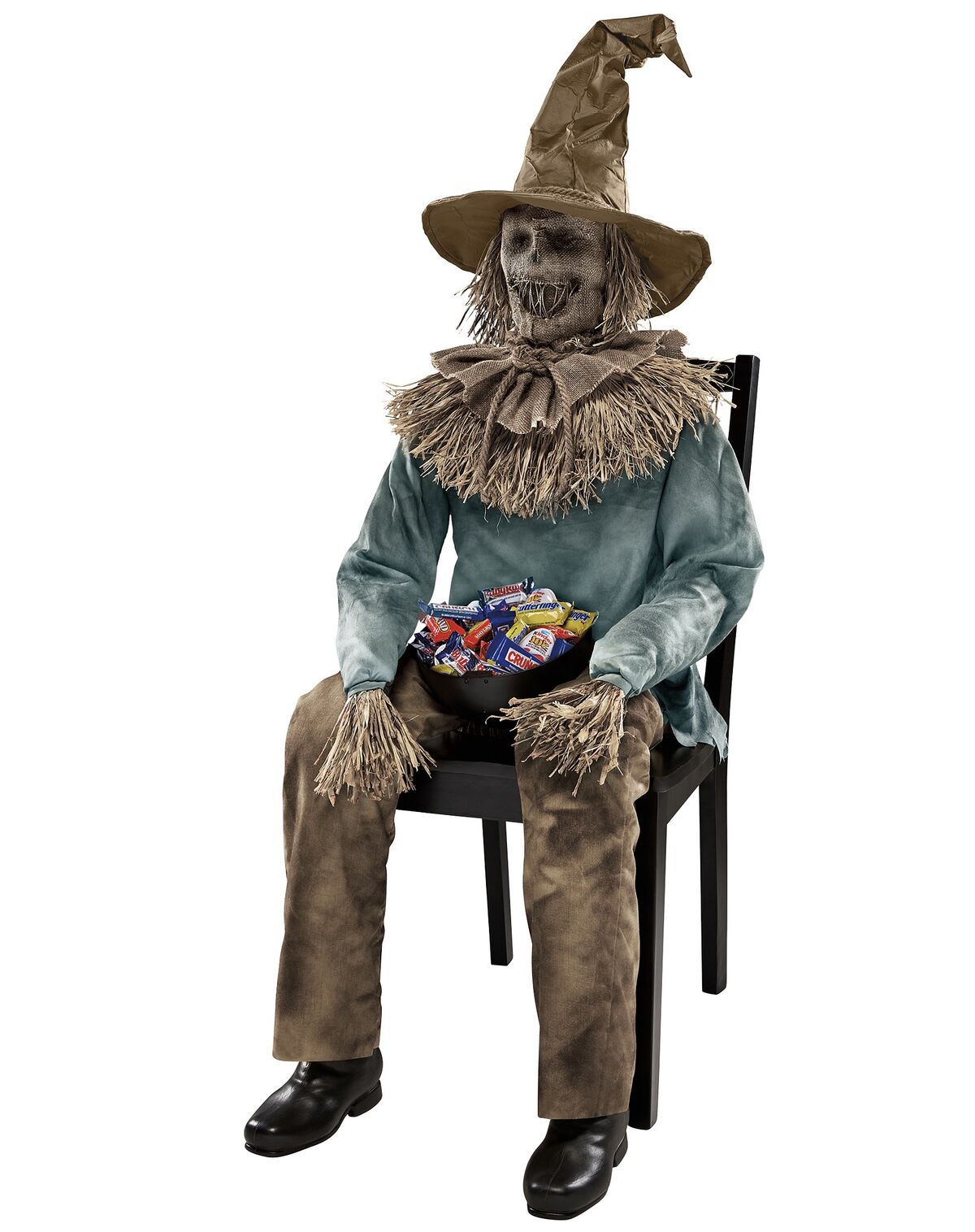 Scary Sitting Scarecrow | Spirit Halloween Wikia | Fandom