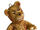 Scary Teddy Bear Christmas Ornament