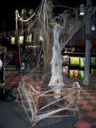 Setup in Wicked Woods display