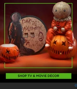 Featured in ‘’More thrills, more chills, more decor!” E-mail sent out by spirit Halloween on 9/20/21