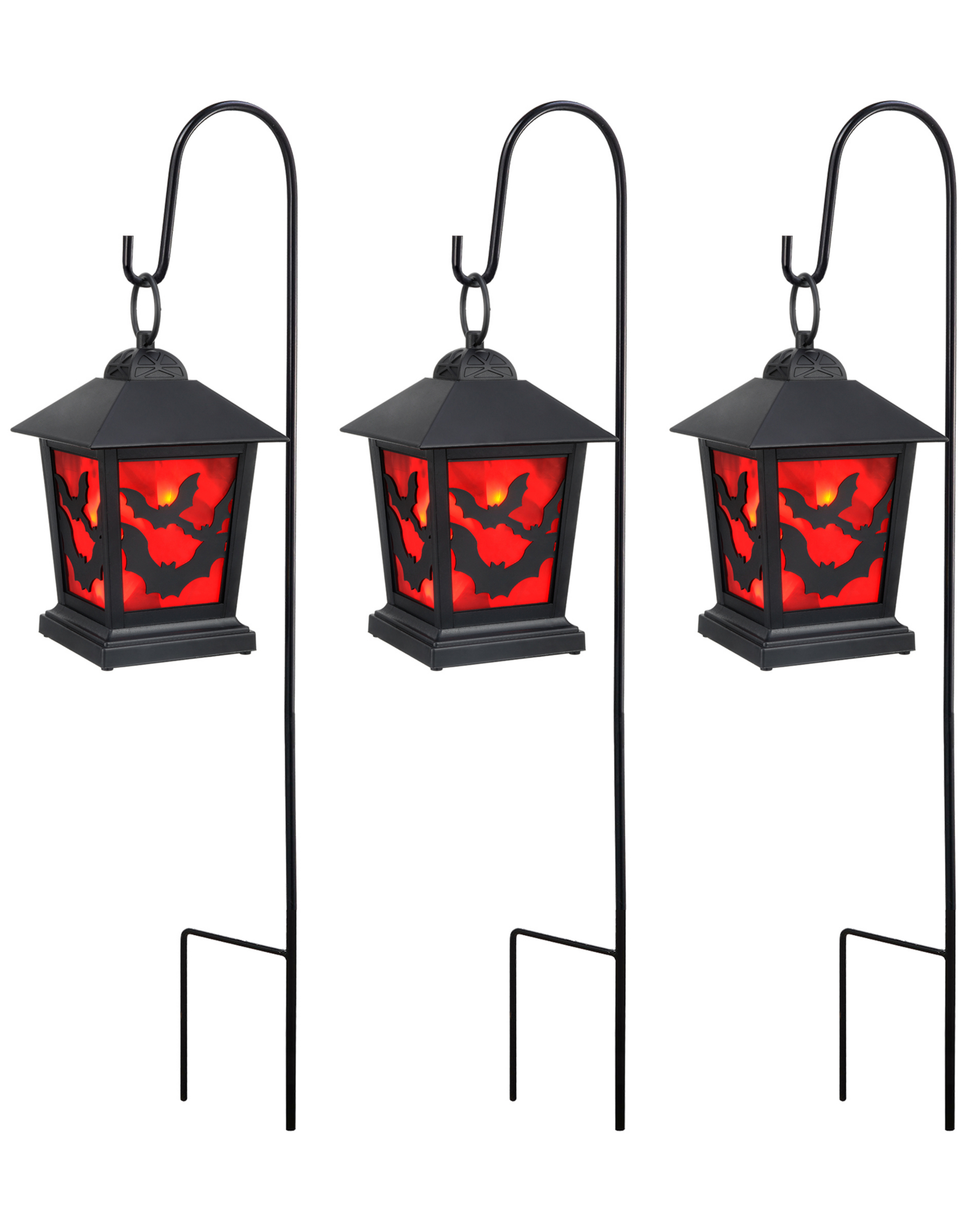 Creepy Lantern Pathway Markers - 3 Pack by Spirit Halloween 01523414