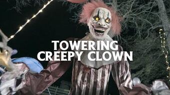 Creepy Towering Clown Spirit Halloween Wikia Fandom Crouchy the clown unboxing setup. creepy towering clown spirit