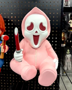 赤目天使 Baby D Pink Ghost Ghost Face Pink Horror Baby | Spirit Halloween Wikia | Fandom
