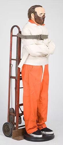 Hannibal lecter orange jumpsuit sales