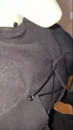 Motion sensor under chin