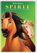 Spirit Stallion of the Cimarron DVD cover