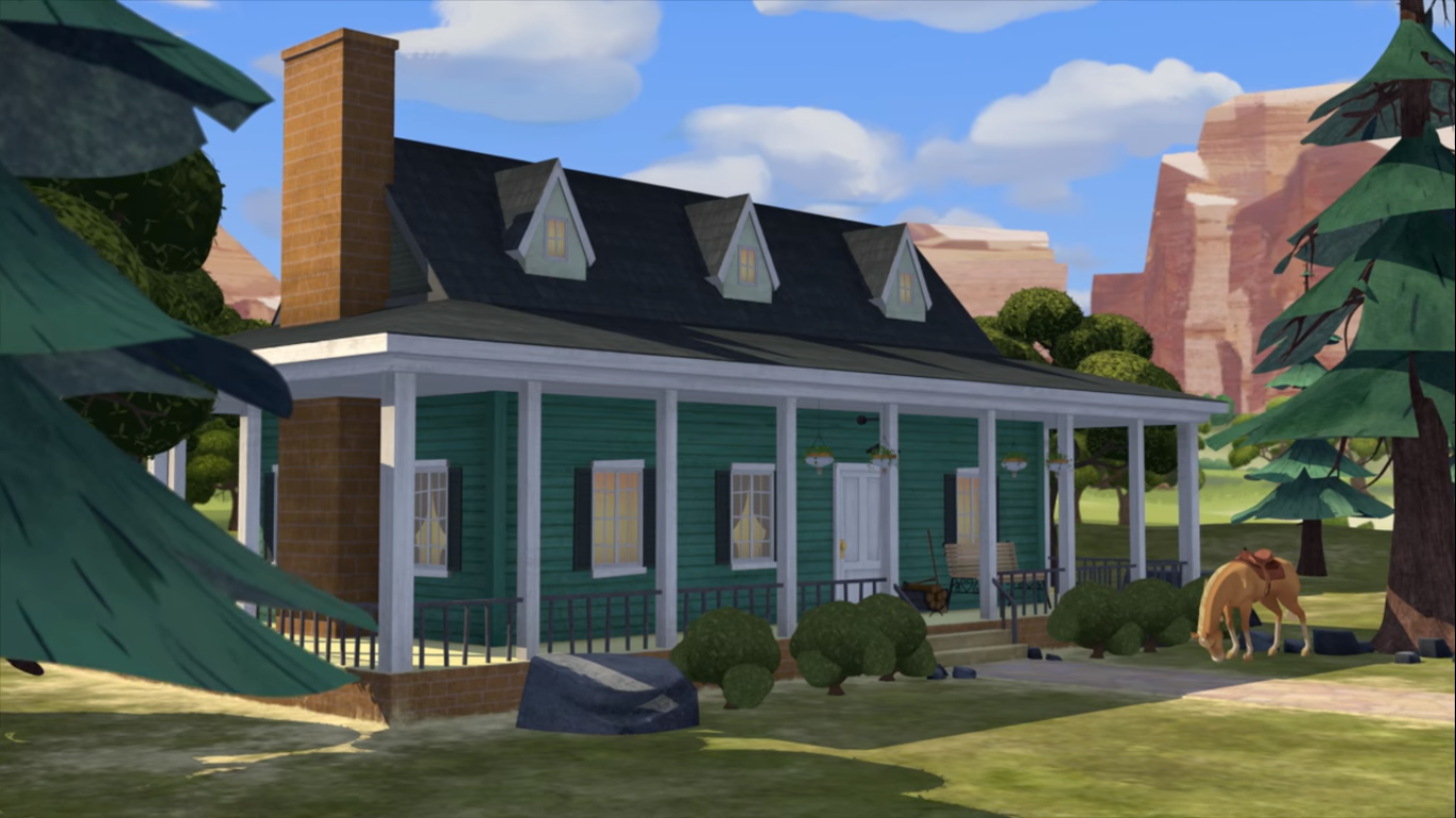 Spirit riding free house best sale