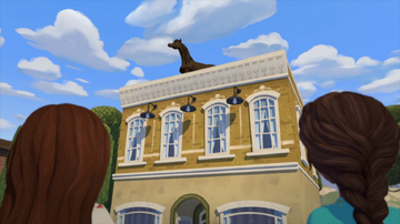 Spirit lucky's house top