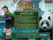 Meilin’s bio from a very early version of the Spirit Animals Website