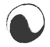 A Zhongese symbol (similar to the Yin and Yang symbol)
