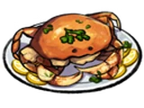 Heat-Treated Crab