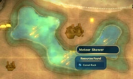 Meteor Shower Map