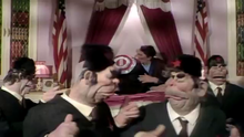 A group of Brezhnev puppets in Da Do Run Ron