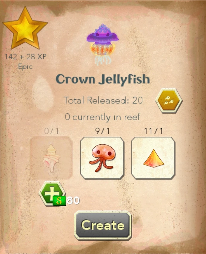 Feather Jellyfish | Splash: Underwater Sanctuary Wiki | Fandom