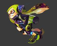 Agent 3, the protagonist of Hero Mode, if chosen as female.