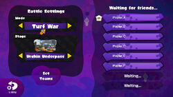 Battle Lobby - Inkipedia, the Splatoon wiki