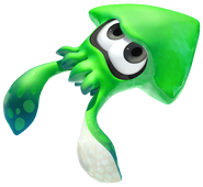 Squid (Green) - Splatoon 2