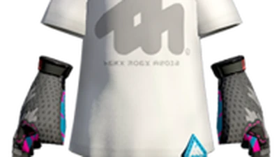 splatoon 2 white v neck tee
